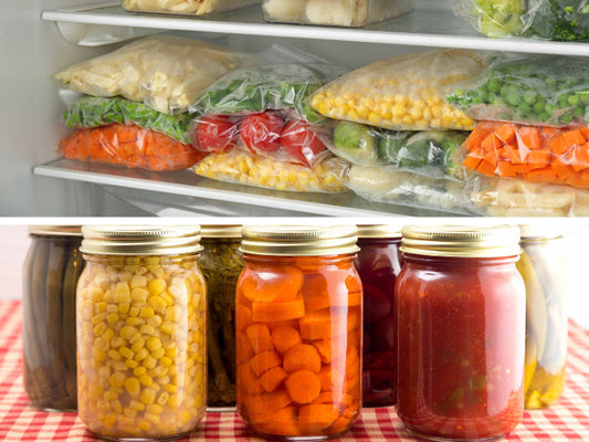 Freezing or Canning, That Is the Question: The Best Method to Preserve Your Harvest