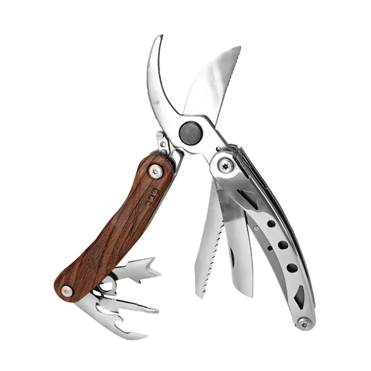 8-in-1 Garden Pruning Shears, Durable Stainless Steel