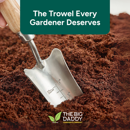 Stainless Steel Garden Trowel, Durable, Rust-Resistant